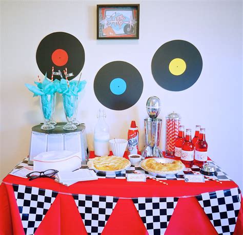 1950s birthday party ideas|1950s party decorating ideas.